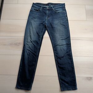 Prana Jeans Mens 32x32 Manchester Slim Fit Blue Stretch Denim Outdoors Casual